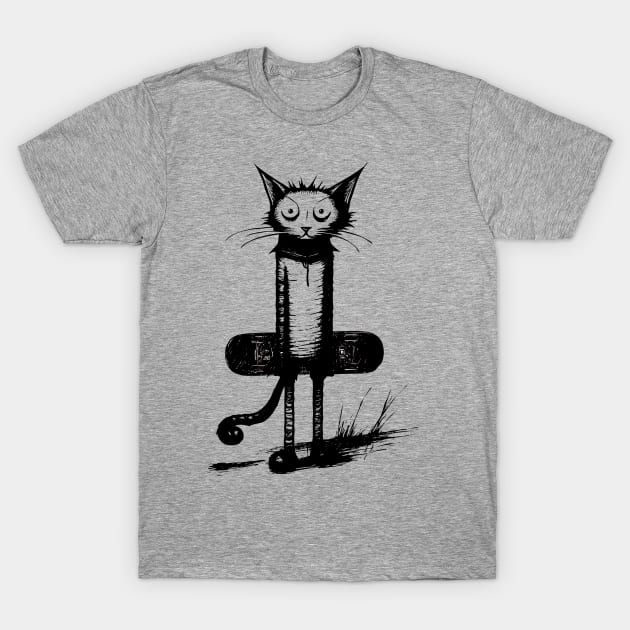 My Dirty Cat T-Shirt by Bongonation